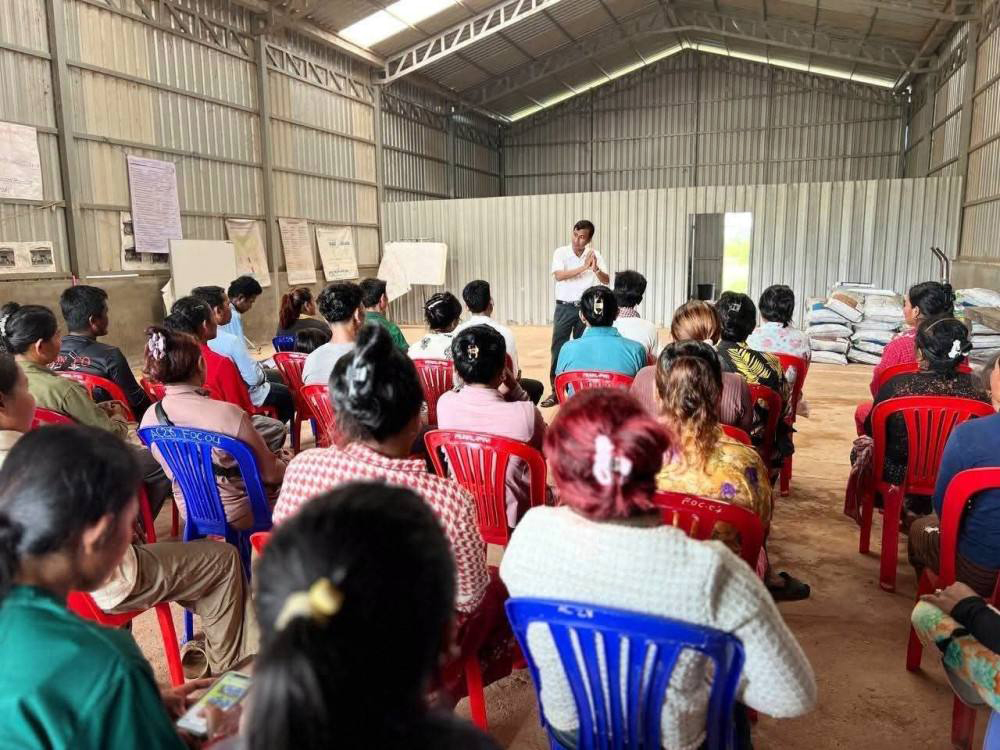 Cambodian Farmers Trained in Climate-Resilient Organic Rice Cultivation Under PEARL Project