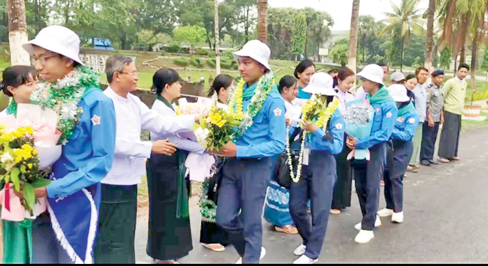 Welcome and honor ceremony held for five outstanding students in Einme Township