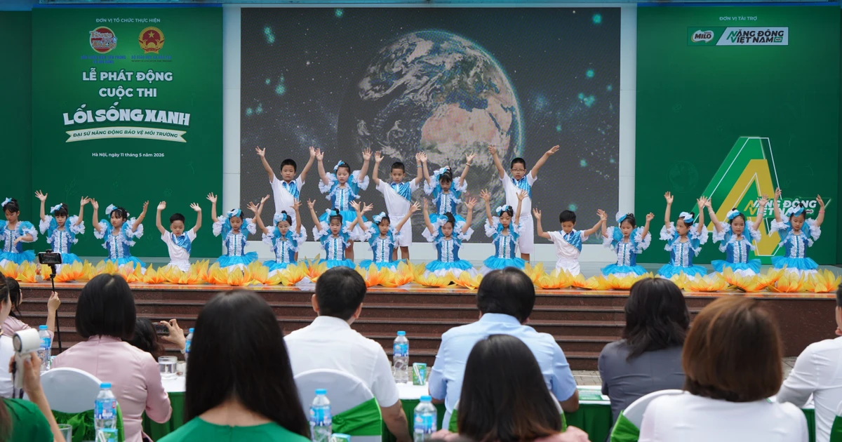 ベトナム、小学生向け全国環境保護キャンペーン「緑の生活・活動的アンバサダー」を開始