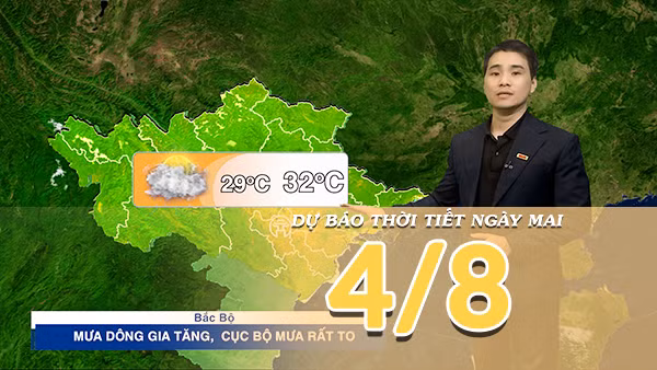 Vietnam Braces for Increased Rainfall in Early August, North and Central Regions on Alert, Southern Areas to See Localized Thunderstorms