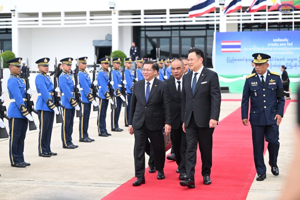Myanmar delegation departs Nay Pyi Taw after concluding official visit to Thailand