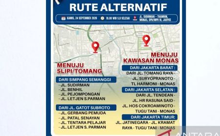 Jakarta Police Prepare Traffic Engineering Amid Planned Protests