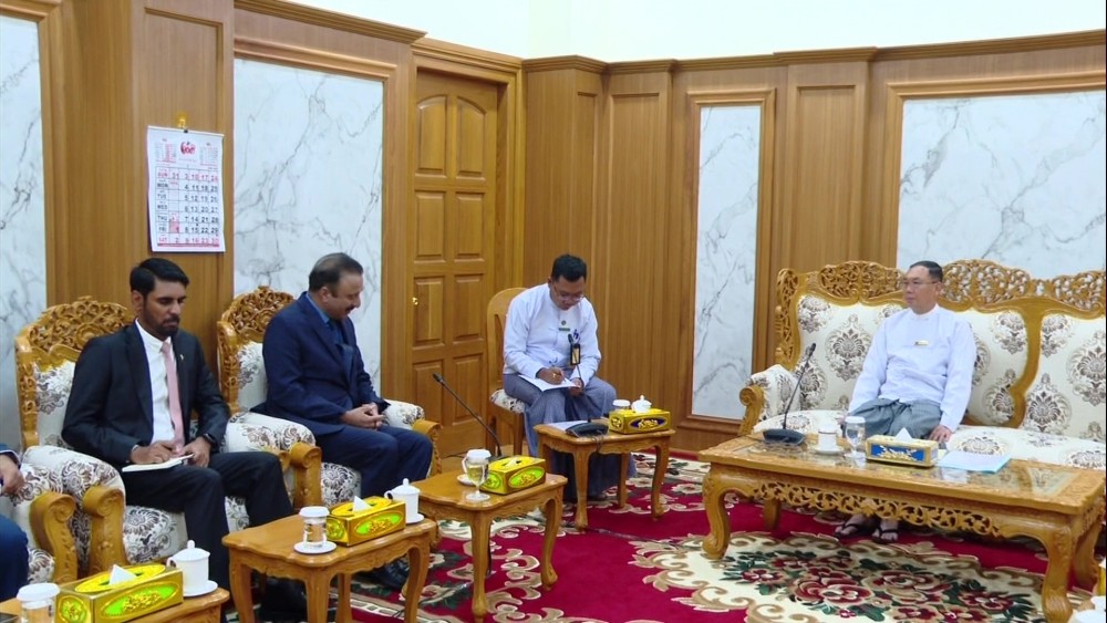 Myanmar and Pakistan Engage in Diplomatic Talks to Strengthen Economic Ties