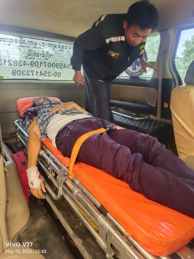 シャン州チャイントンで金店オーナーが射殺され、金と車が強奪される