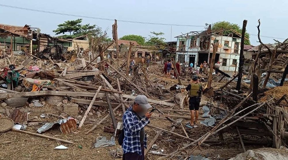 ミャンマー、ミン・アウン・フライン氏の「100日間和平提案」以降、空爆で140人以上死亡