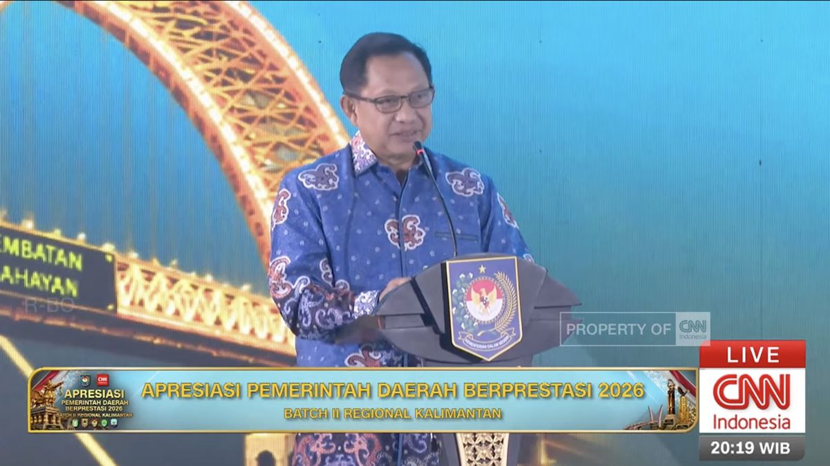 インドネシア内務相、地域首長表彰でCNN Indonesiaを称賛