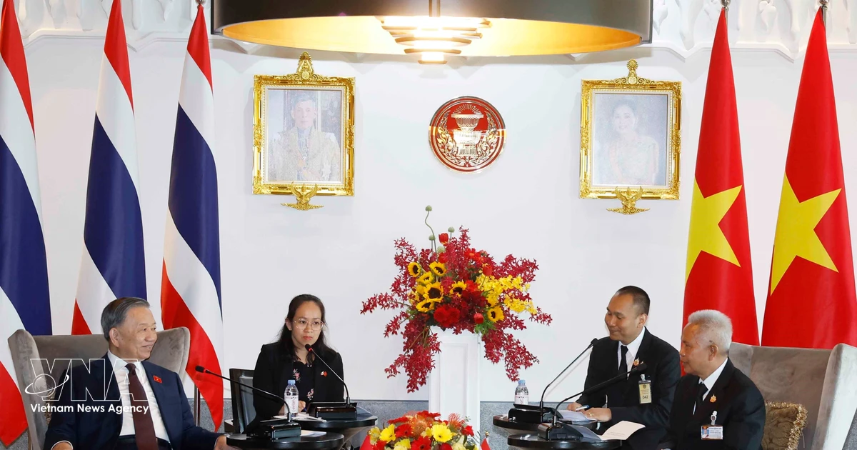 Vietnam President meets Thai NA President, affirms Comprehensive Strategic Partnership
