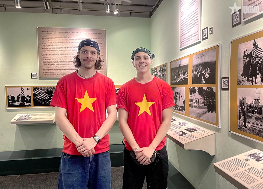 Sea of Red at War Remnants Museum on Southern Liberation Day