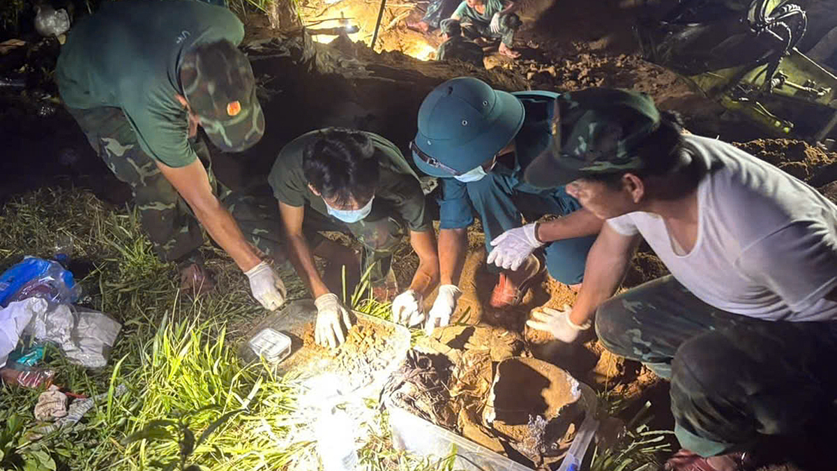 War Relics, Suspected Martyr's Bone Fragment Found in Central Vietnam Bunker