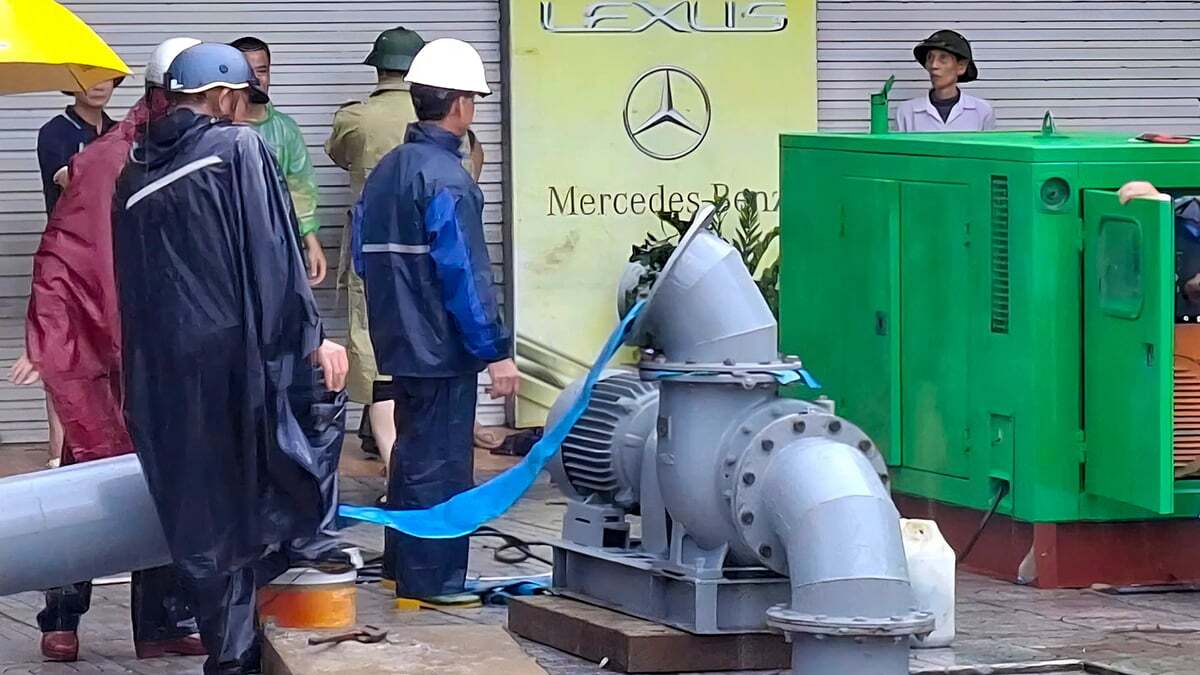 記録的豪雨からの迅速な排水、ベトナム・ヴィン市のインフラ強化の成果