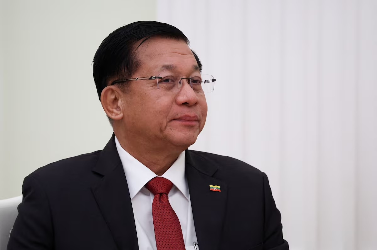 ミン・アウン・フライン議長、ASEAN加盟国訪問はラオスが初