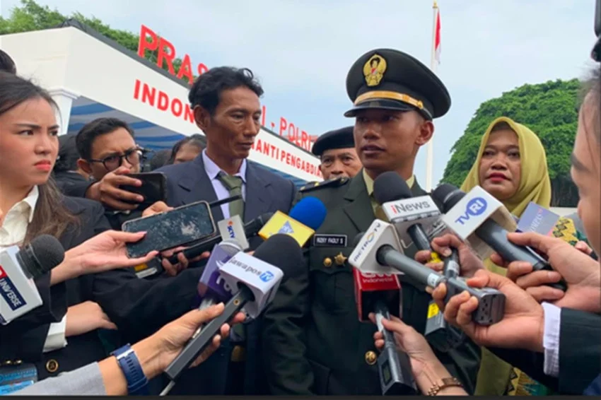 Son of Construction Worker Appointed TNI Officer by President Prabowo