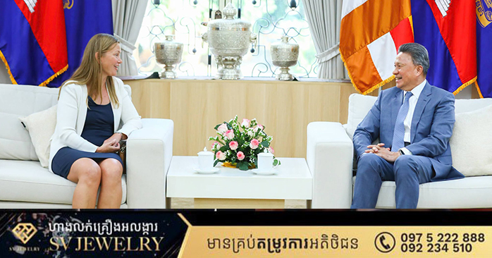 Cambodian Deputy PM Meets New US Ambassador, Discusses Strengthening Economic and Security Cooperation