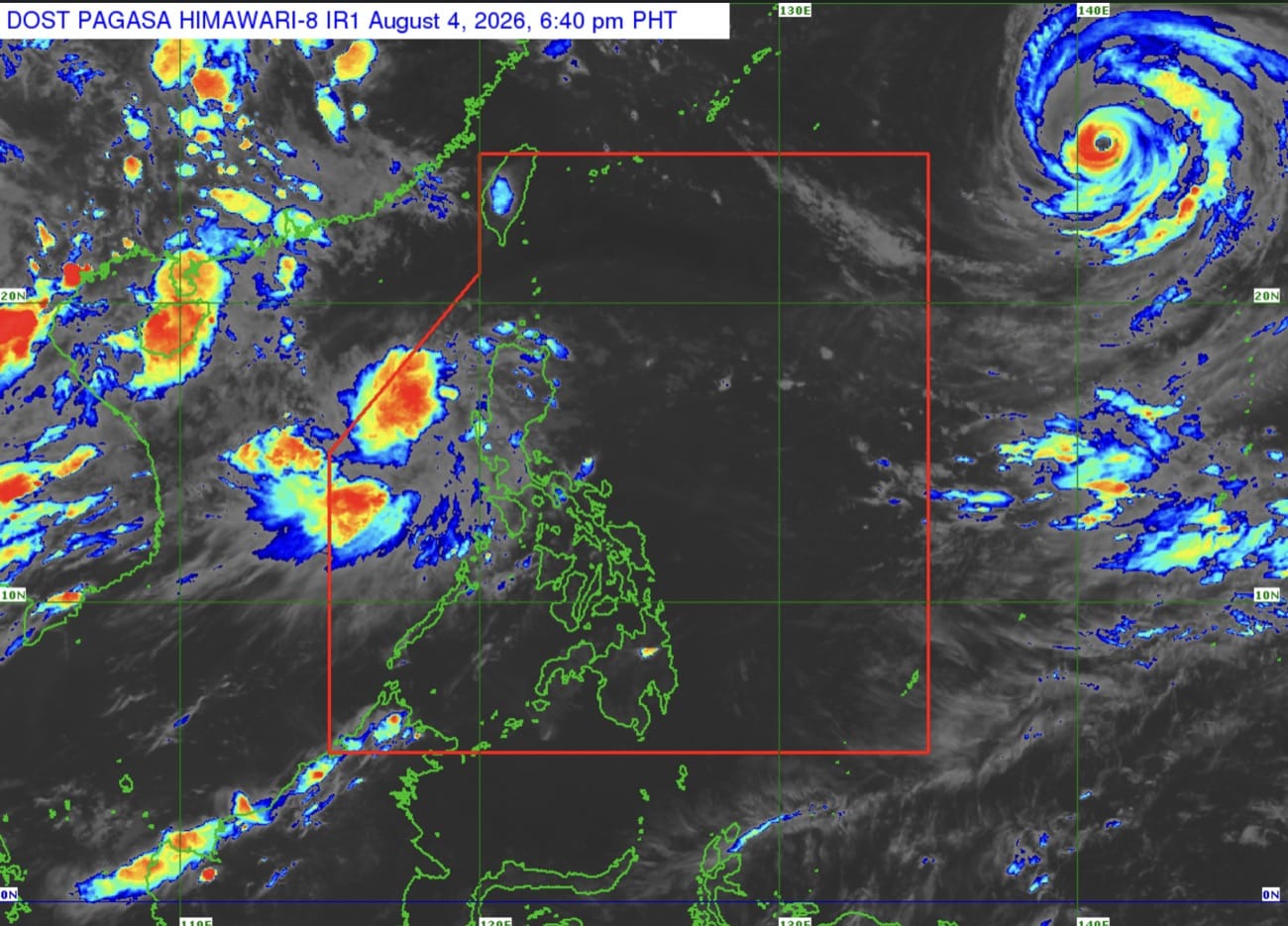 LPA, Habagat to Bring Rains to Parts of Luzon, Visayas