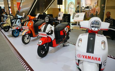 Yamaha CLASSY Modifest Debuts in Surabaya, Showcasing Diverse Scooter Customizations