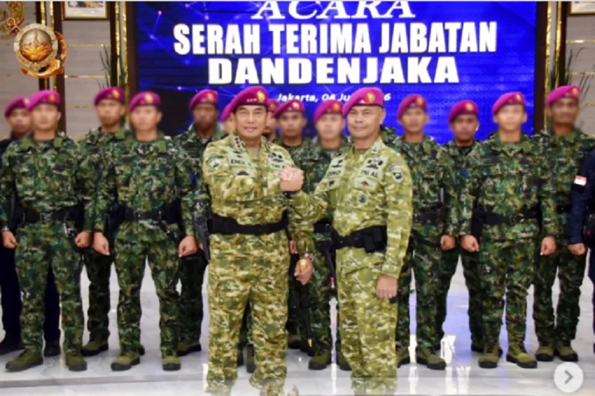 インドネシア海兵隊エリート部隊、新司令官にリノ・リアント准将就任
