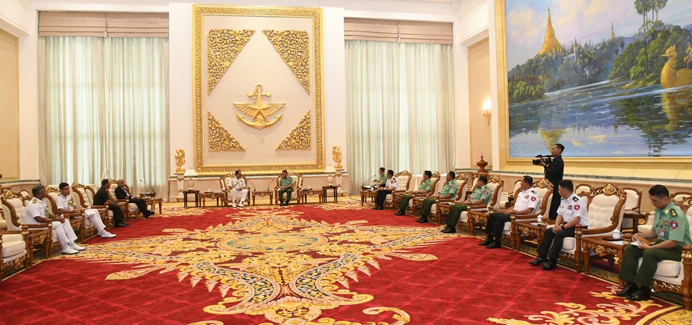 Myanmar Military and Indian Navy Hold High-Level Talks to Strengthen Defense Ties