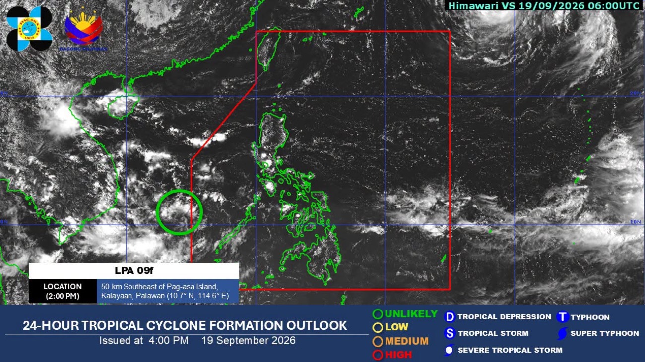Rains to persist in Southern Luzon, Visayas; fair weather in NCR Sunday