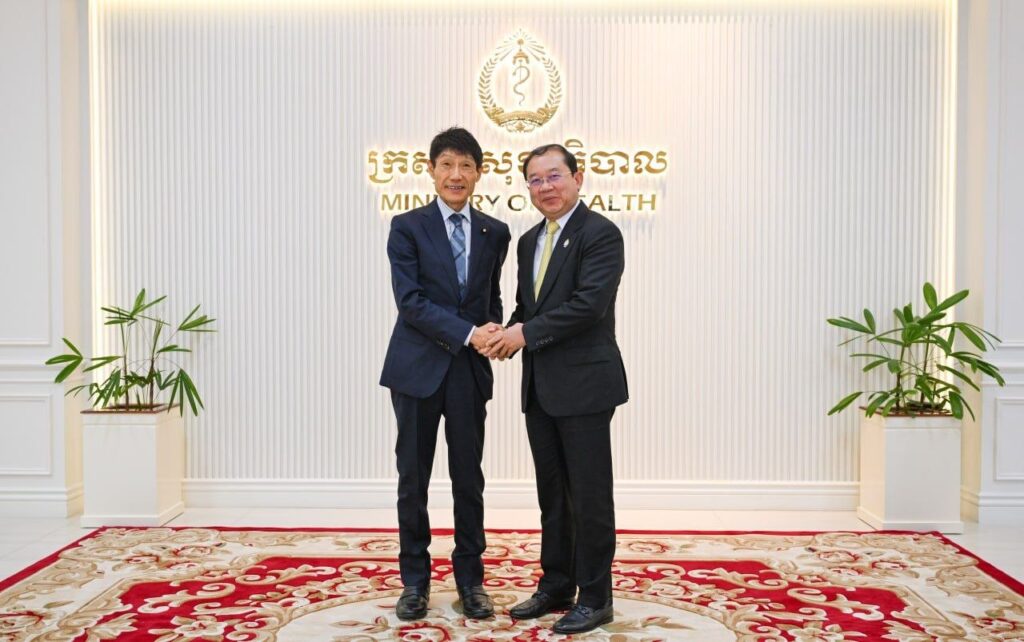 Cambodian Health Minister Praises Japan's Active Role in Modernizing Healthcare System