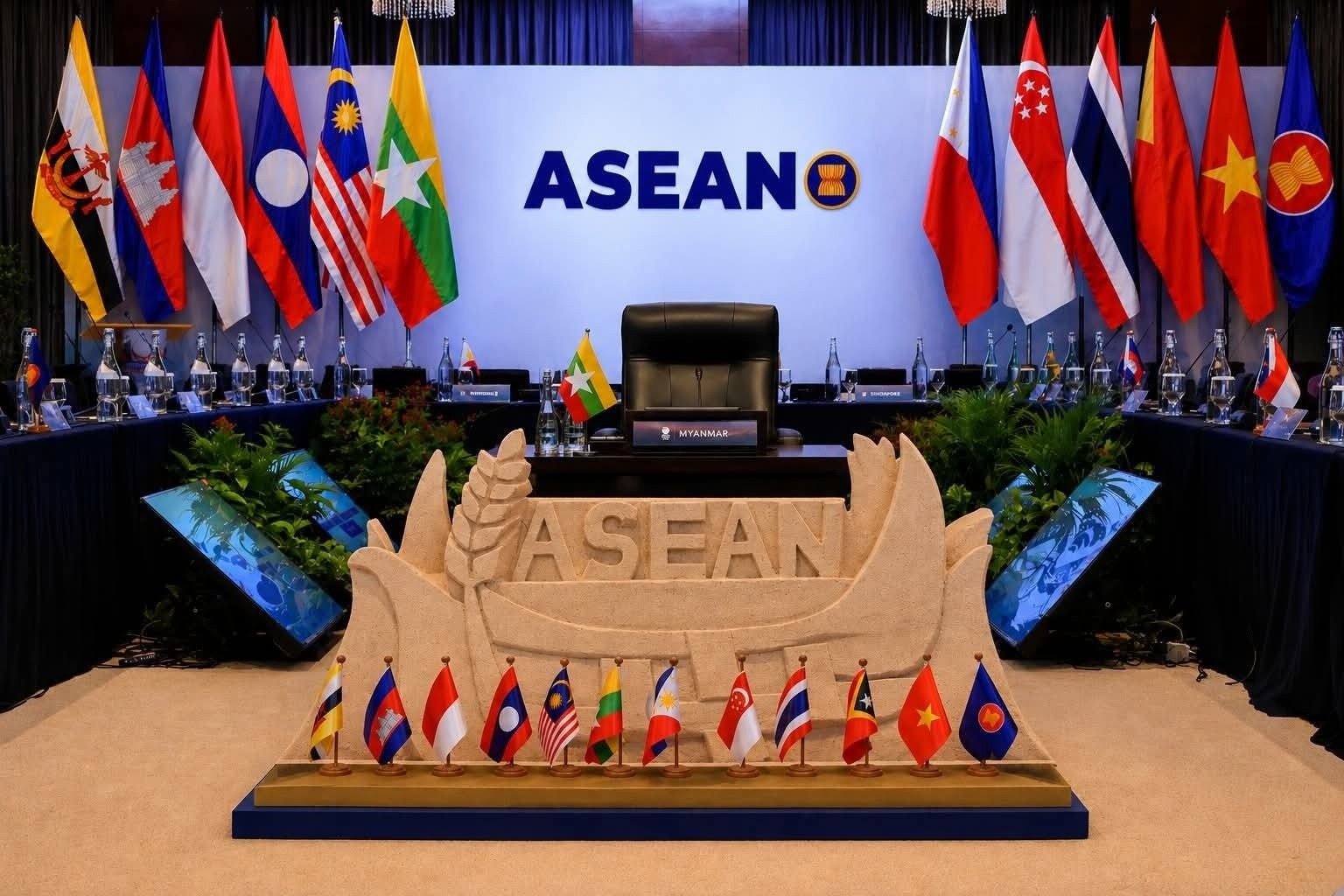 ASEANが軍事政権の排除を継続、2029年の議長国に東ティモールを承認