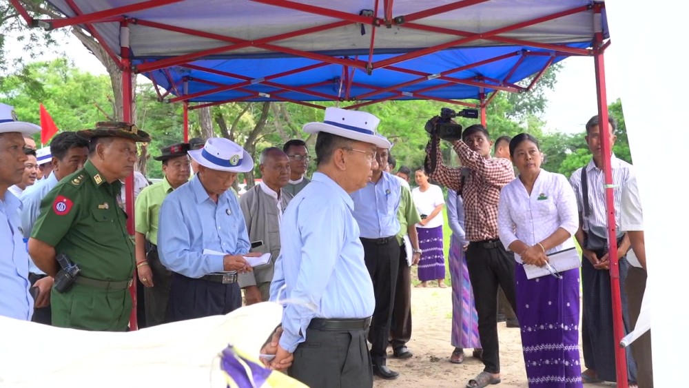 Inspection of Regional Dev. Works: MGY Region CM inspected regional development works