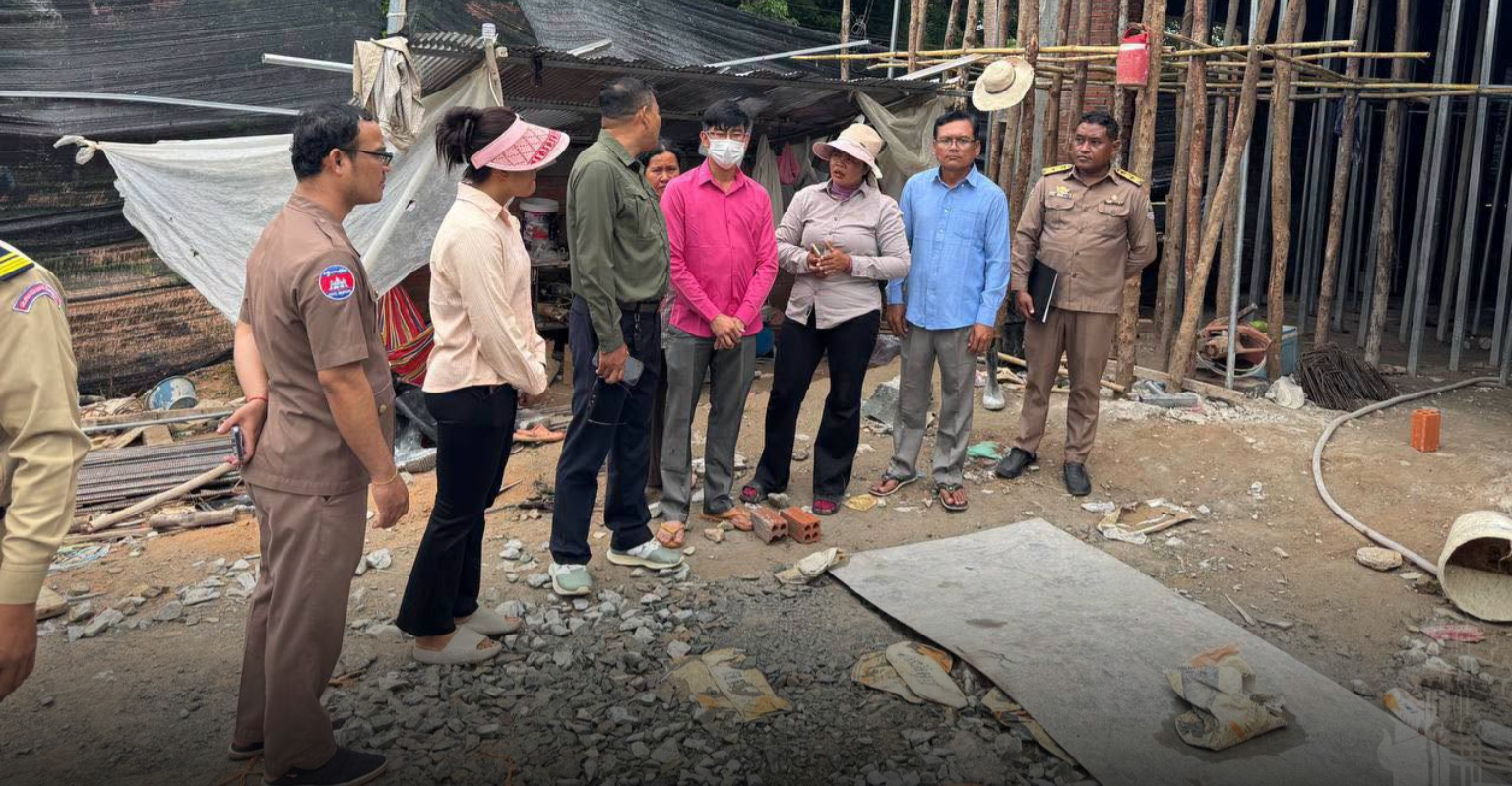 Siem Reap Authorities Halt Illegal Construction Near Angkor Heritage Site
