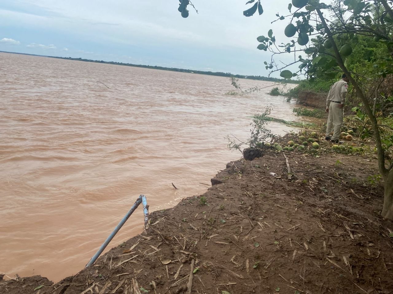 Mekong River Water Levels Surge, Flood Alert Issued in Cambodia