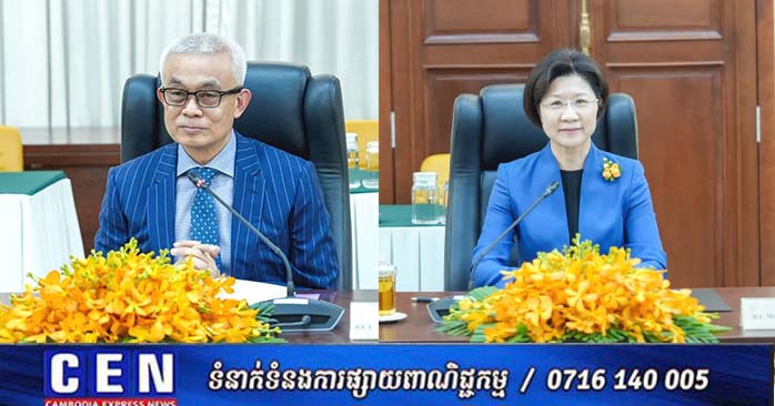 カンボジアと中国、地政学的不確実性下での貿易拡大へ連携強化