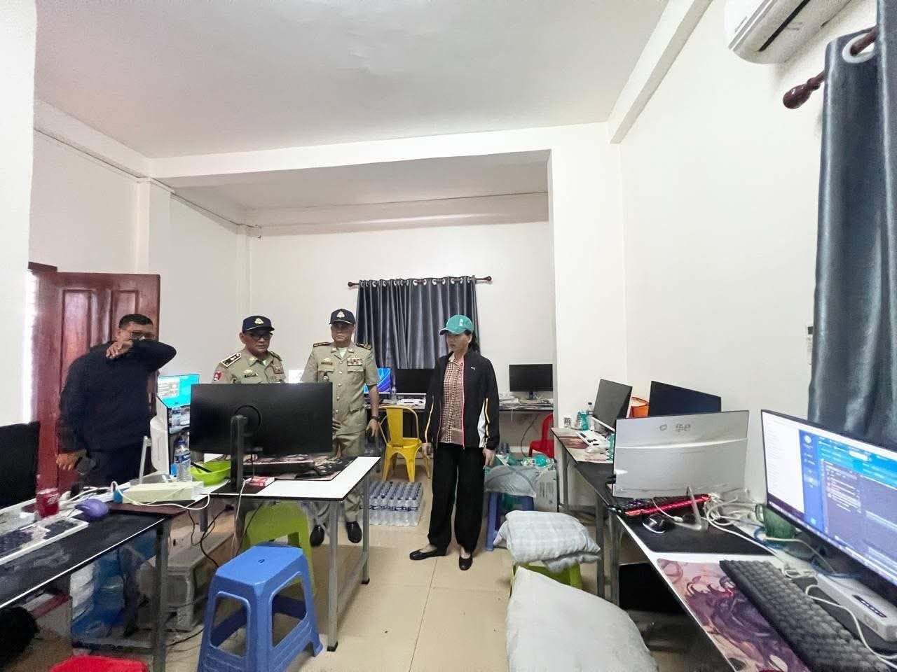 Pailin Province Cracks Down on Online Scam Operations, Detains Foreign Nationals