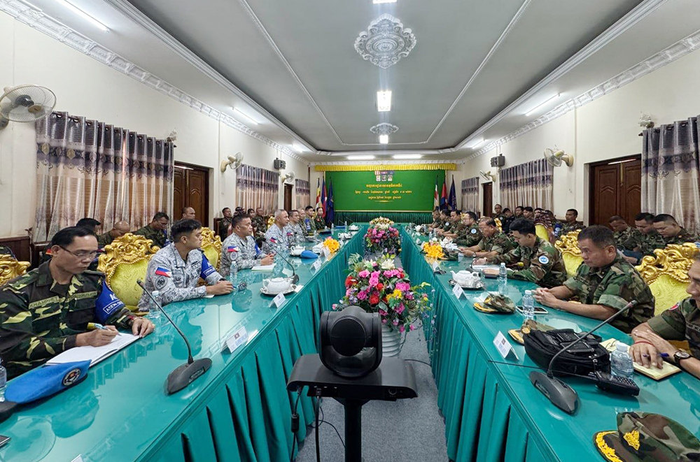 ASEAN Observer Team Affirms High Commitment to Mission of Observing, Verifying, and Reporting on Cambodia-Thailand Border Situation