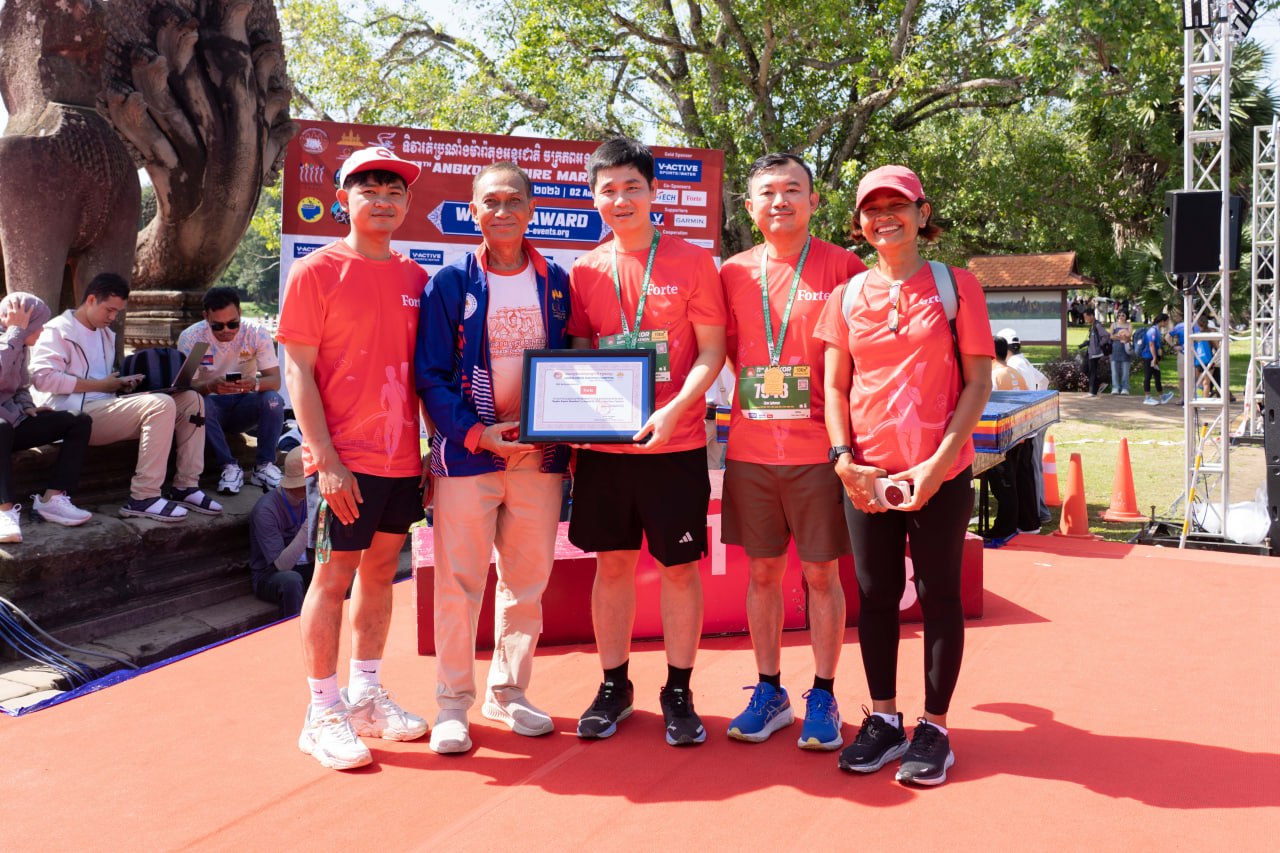 Cambodia's Angkor Empire Marathon Sees Insurance Firm Sponsorship, Boosting Sports Tourism and Economy