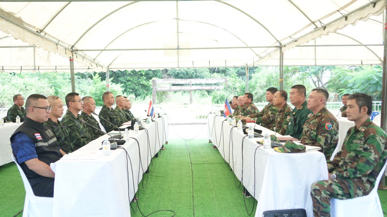 カンボジア・タイ軍、国境問題で非公式会合開催