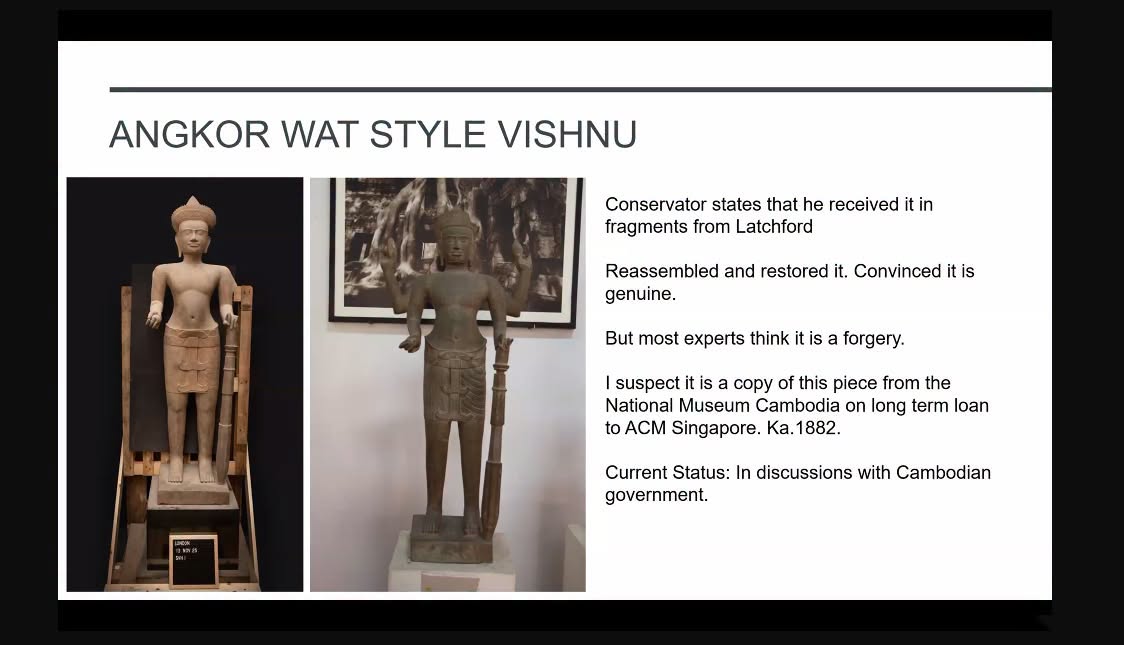 18 Ancient Khmer Artifacts to Return to Cambodia from London