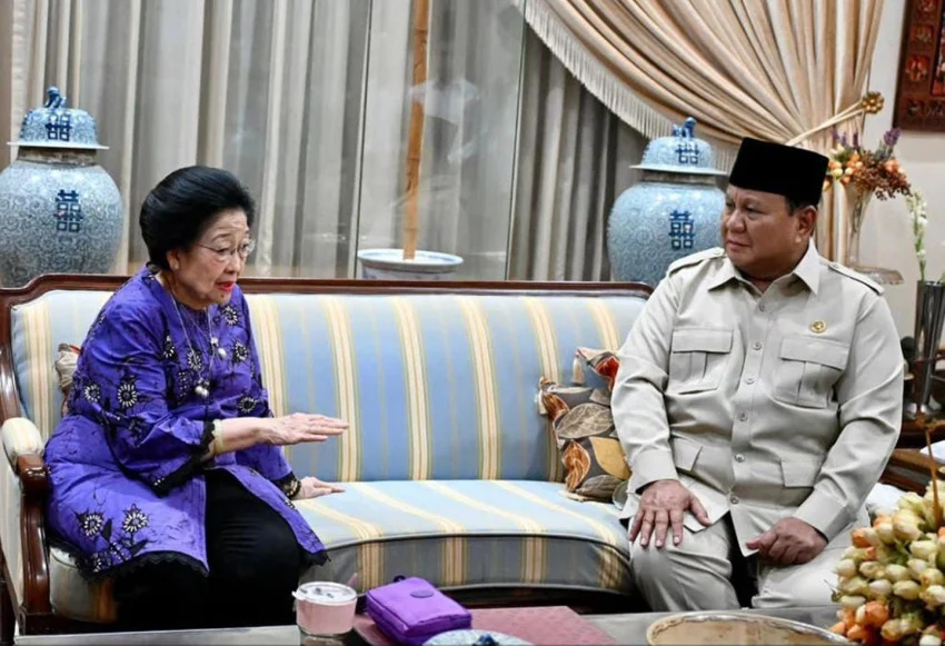 Prabowo and Megawati Rumored to Meet October 17, Political Maneuvering Expected