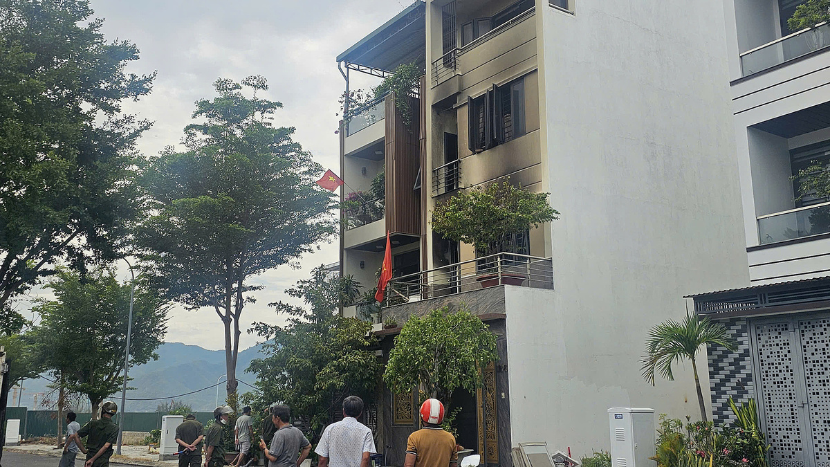 ニャチャン市で住宅火災、母娘孫が死亡