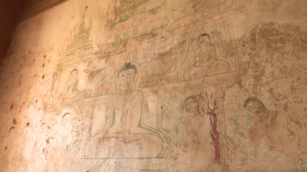バガンの古代遺跡保存・維持管理状況を視察