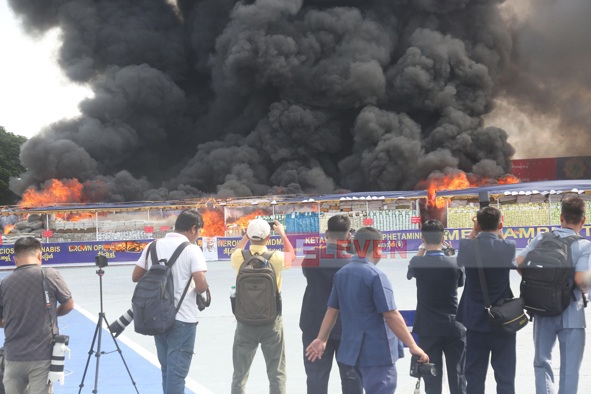Over USD 300 Million Worth of Narcotics Burned in Yangon