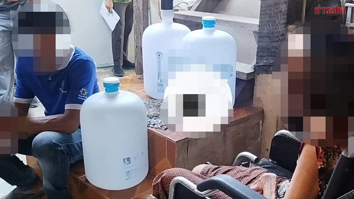 ラムパーンで麻薬密売容疑の男を逮捕 残された障害を持つ母親の問いかけに現場は沈黙