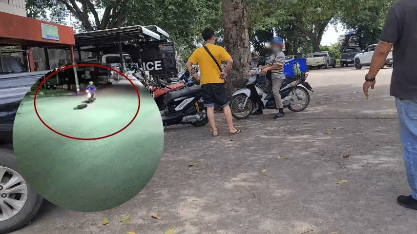バイクで犬を2キロ引きずる残虐行為、タイで容疑者逮捕