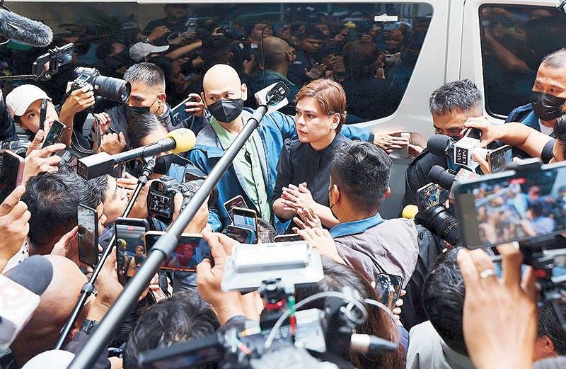 VP Sara posts P360K bail for threats case, claims police harassment
