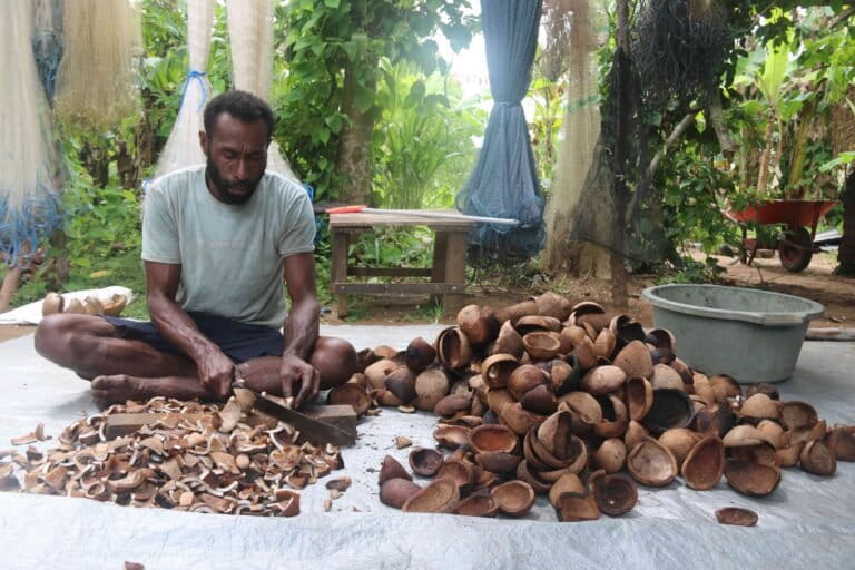 Malind Indigenous Community in Merauke Revives Coconut Farming and Copra Production