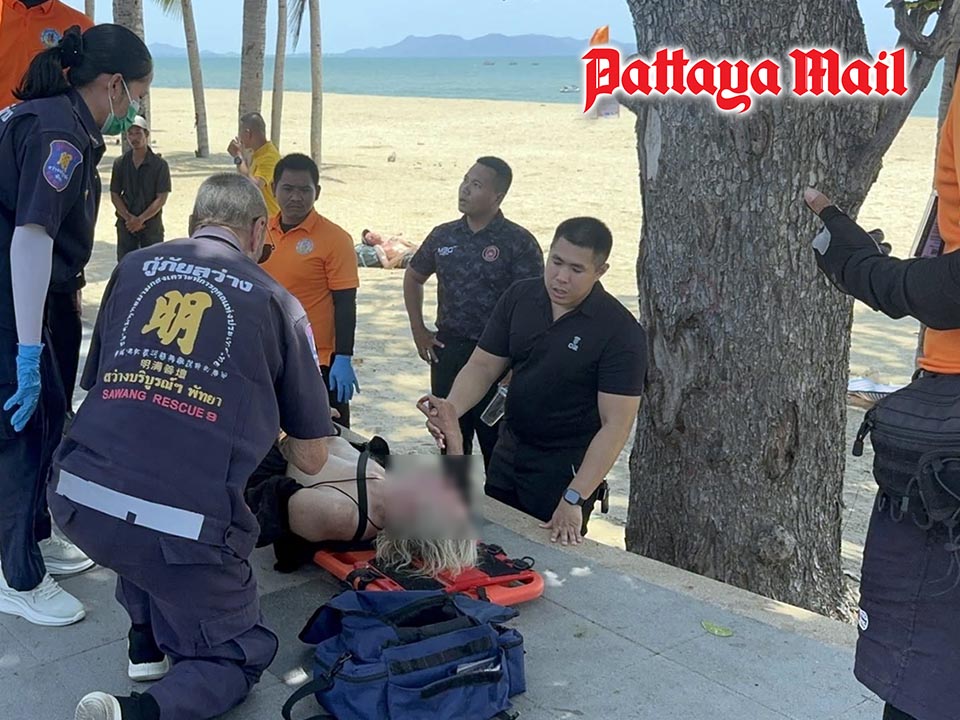 British Tourist Attacked on Jomtien Beach, Thai Man Arrested