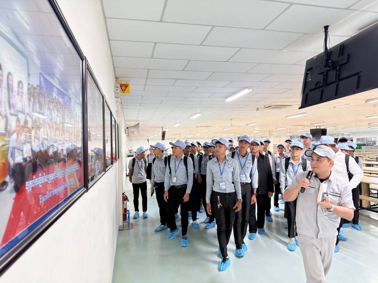 Cambodian TVET Students Gain Practical Skills Through Internships at Beer Company