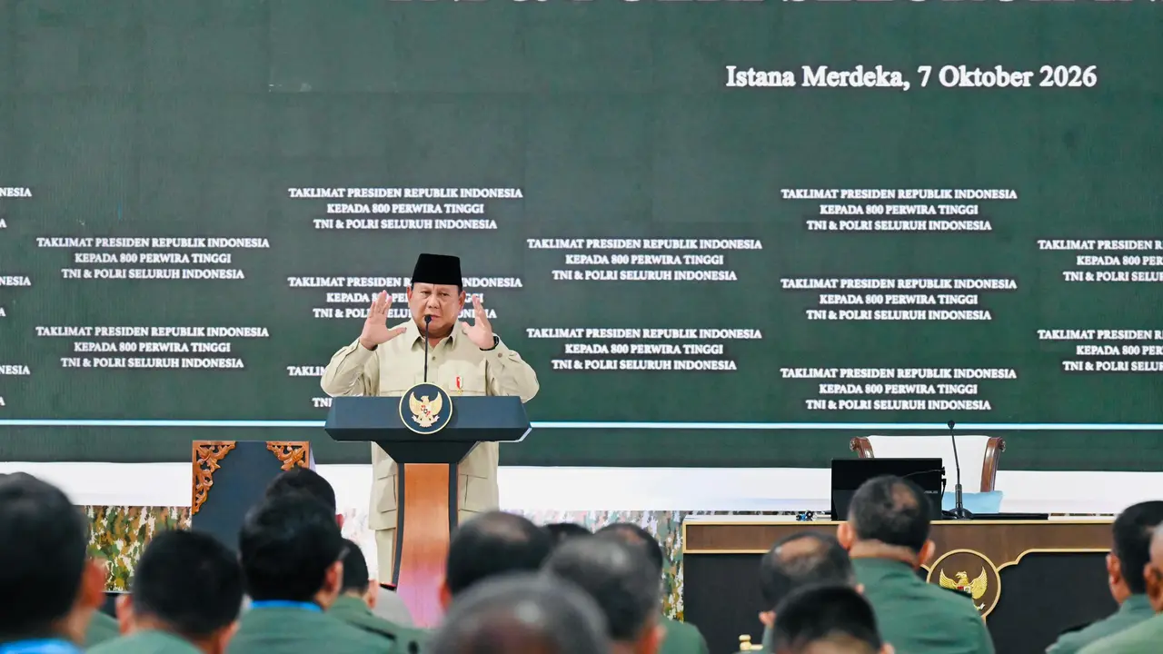 プラボウォ大統領、TNI・ポリに「部門間のエゴ」排除と国民への奉仕強化を指示