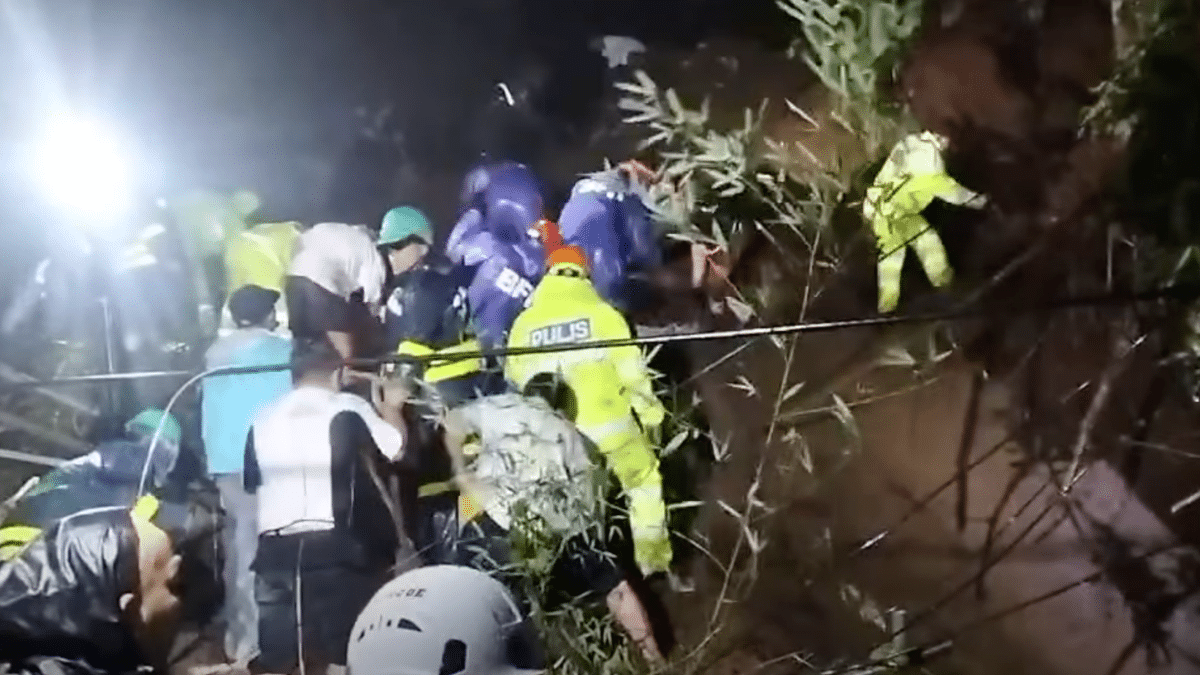 バギオ土砂災害、捜索続く 4人死亡、6人不明