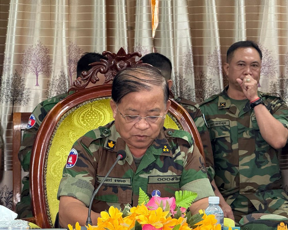 ASEAN Observer Team Visits Cambodia’s Military Region 4 to Monitor Border Situation
