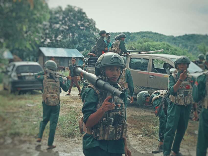 マグウェ地域で国軍が空爆、PDFの地雷攻撃への報復か