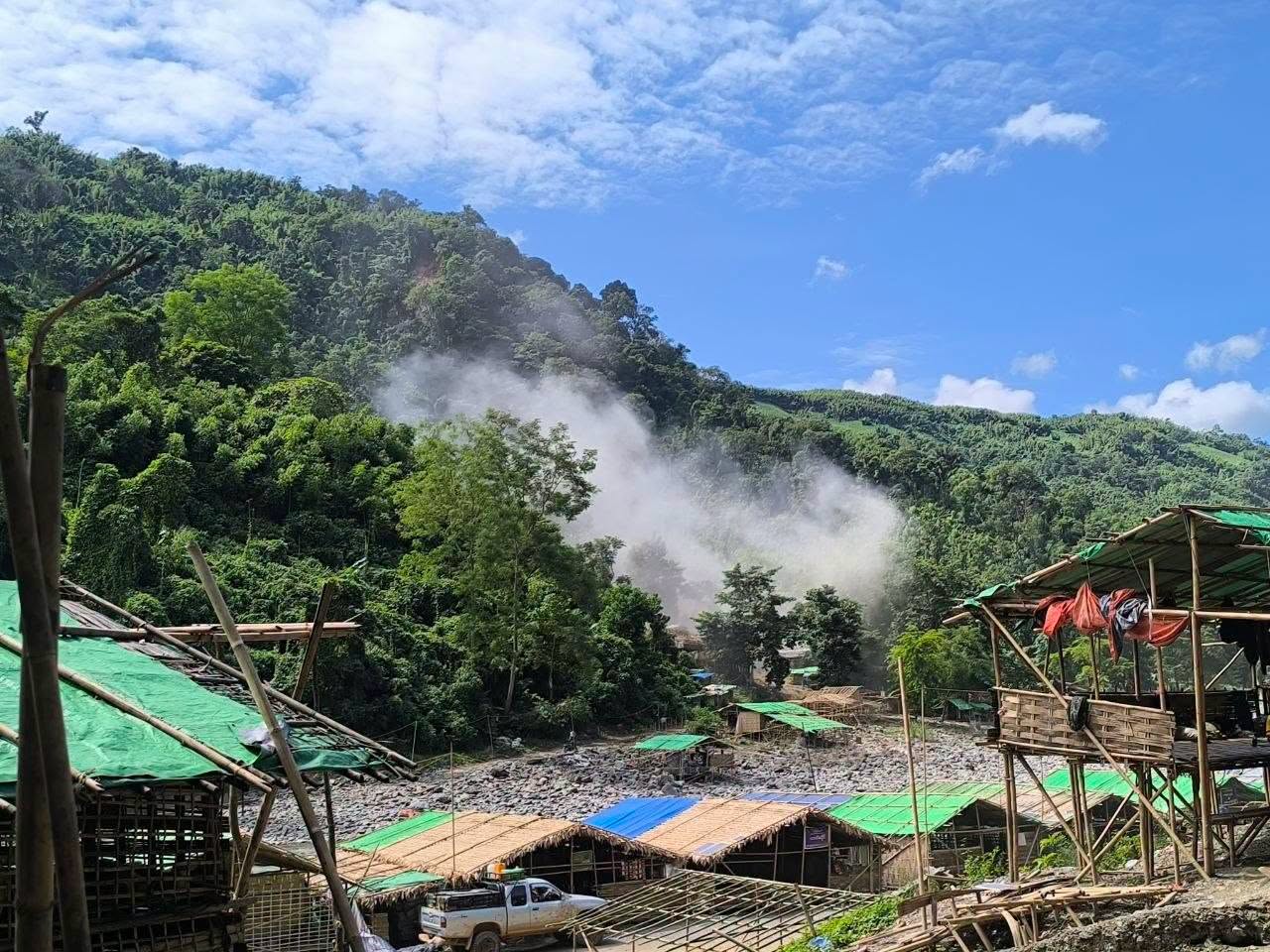 Myanmar Air Force bombs Laymro River jetty, severing India supply line to Rakhine State