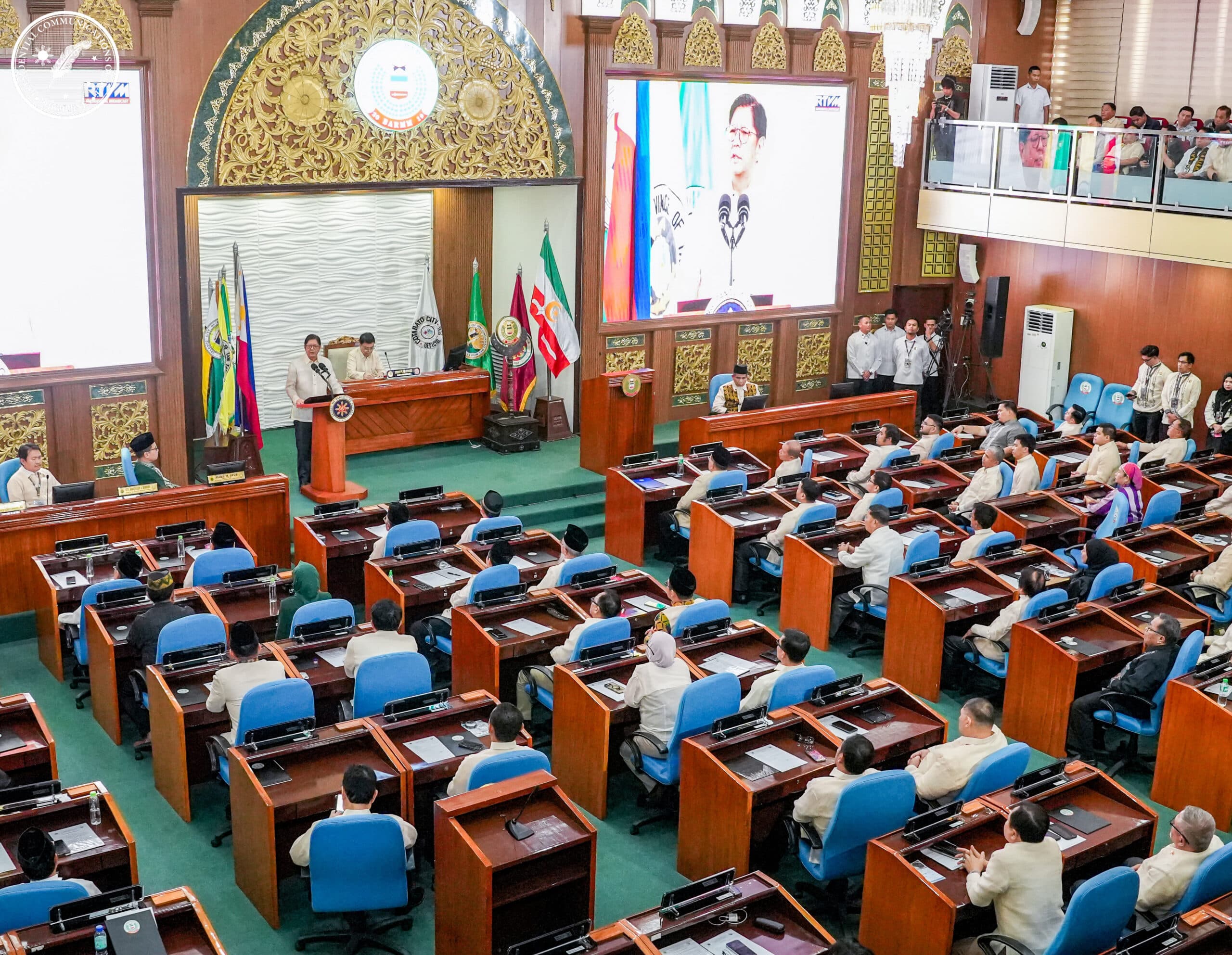 Marcos Urges BARMM's New MPs to Sustain Peace Gains