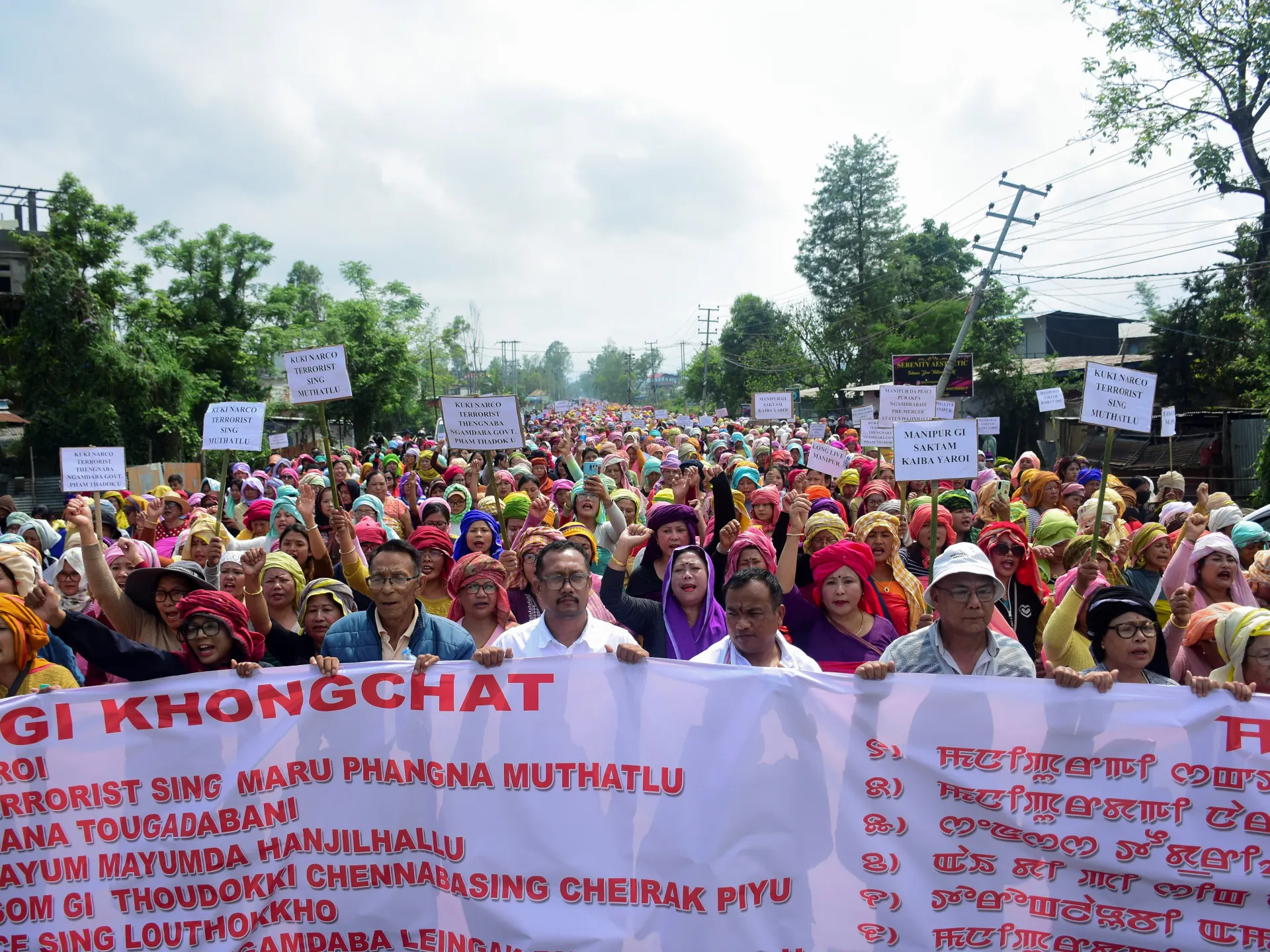 インド・マニプール州の民族衝突から3年、避難民6万人と続く緊張状態